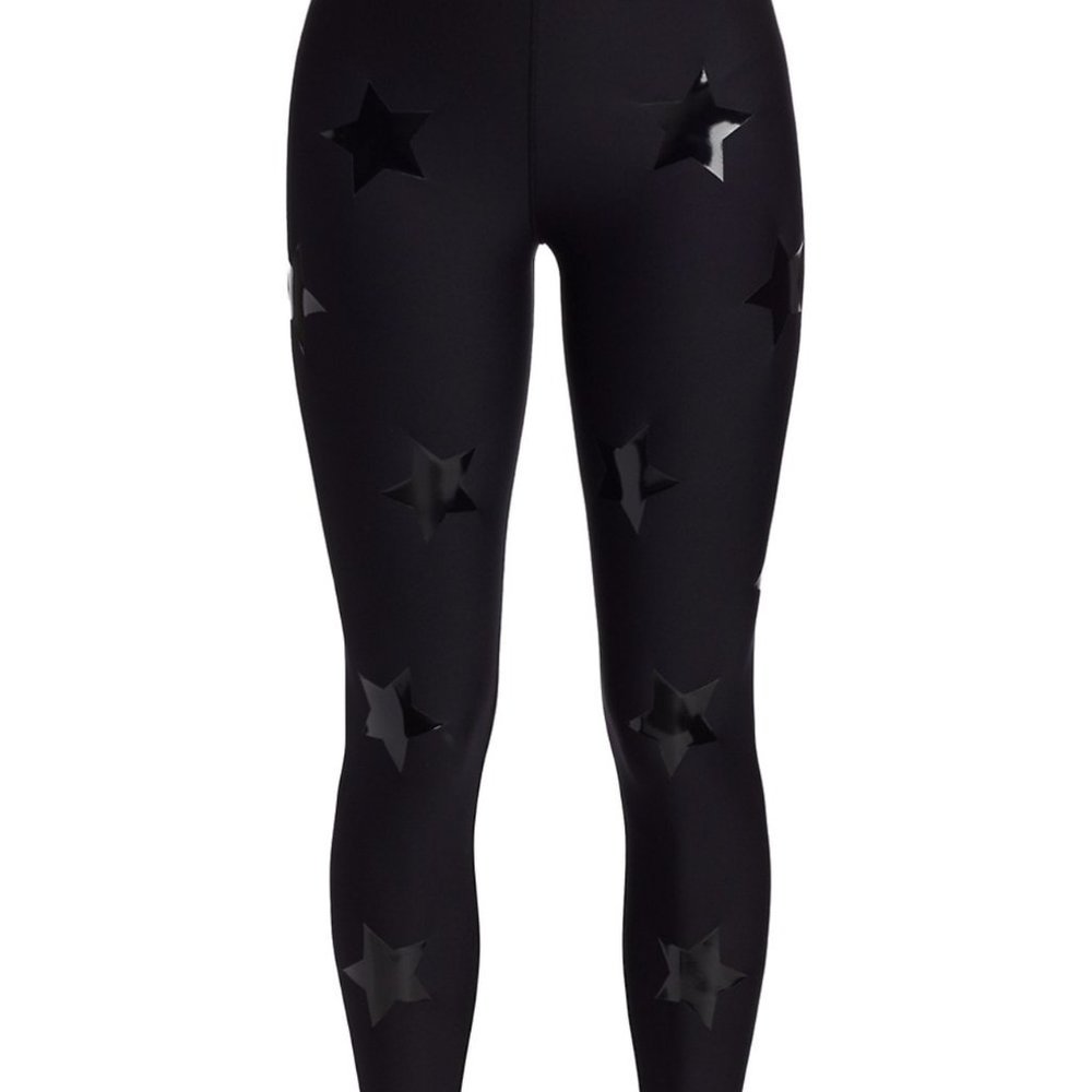 ULTRACOR HIGH KNOCKOUT LEGGINGS BLACK WITH BLACK STARTS